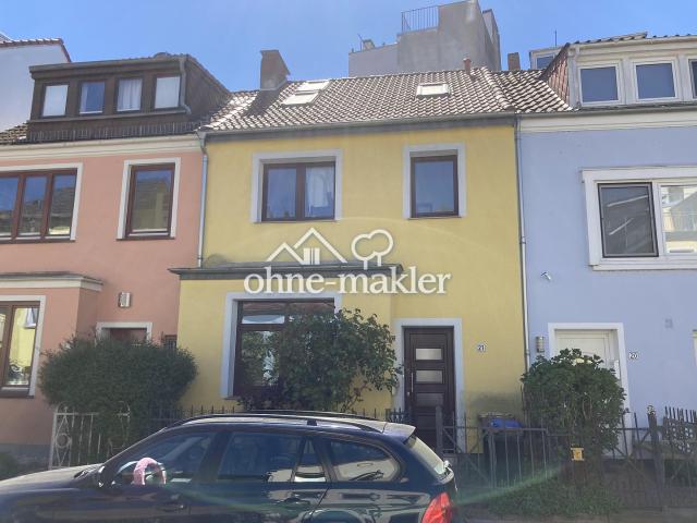 Reihenmittelhaus, Seitenstraße Fesenfeld, sehr guter Sanierungsstand, ca. 102,4 m², ca. 4297, €/m²