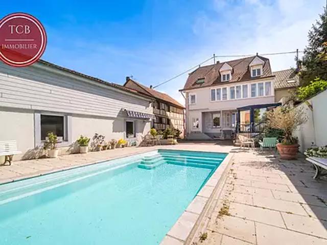 Reiningue 68950 Achat / Vente maison 9 pièces t9 au dernier étage