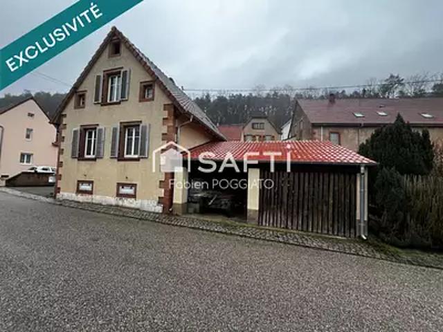 Reipertswiller 67340 Achat / Vente maison 3 pièces t3 parking