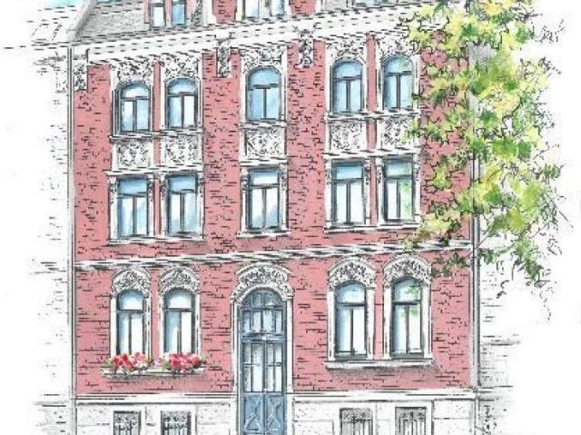 Reißiger Str. 83, Wohnung 5 ~~~ Balkon, Bad mit Wanne und Dusche, Duschbad, Abstellraum im Treppenhaus, Abstellfläche im Spitzboden