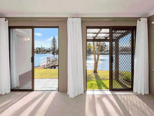 Relaxed Waterfront Living Just Moments from the Broadwater