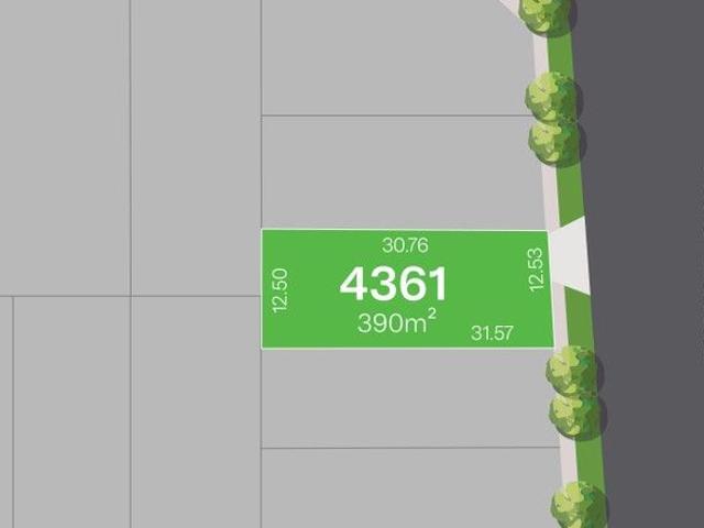 30 minute walk to the new Wyndham Vale station at Jubilee Lot 4361