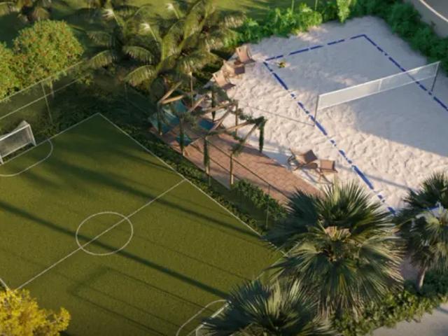 Repasse de apartamento de 2 quartos à beira mar de Carneiros, em condomínio de alto padrão
