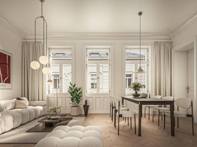 Repräsentative Altbauwohnung mit vier Schlafzimmern und Loggia ANDEA Parkside Residences