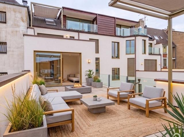 Repräsentative, hochwertige 3 Zimmer Wohnung mit großer Dachterrasse im Herzen Düsseldorfs