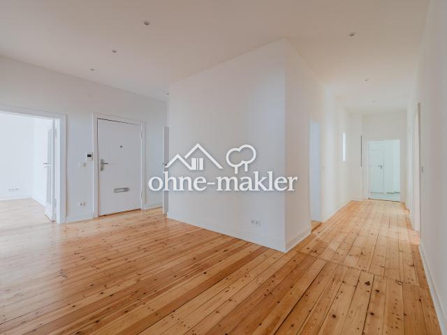 Repräsentativer Altbau in Bestlage: Frisch sanierte 4 Zimmer Wohnung – bezugsfertig & provisionsfrei