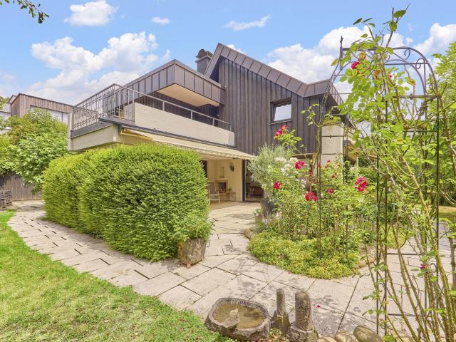 Repräsentatives Architektenhaus in ruhiger Lage von Amorbach mit hohem Maß an Privatsphäre