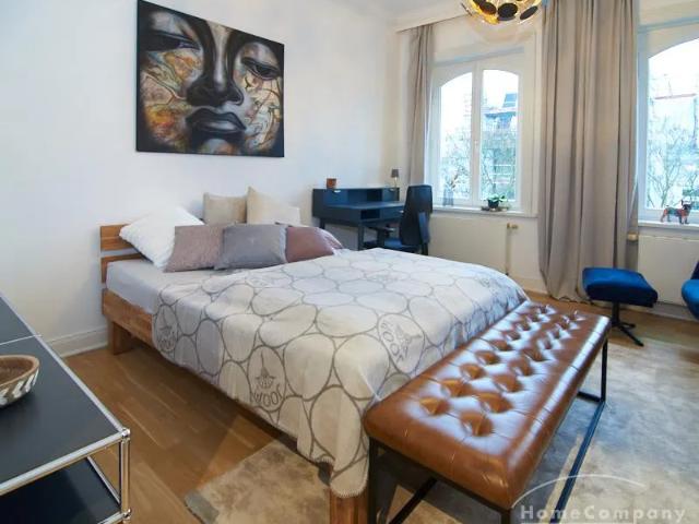 Representative Period Apartment with Spacious Living Area and Designer Furnishings