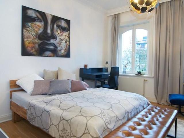 Representative Period Apartment with Spacious Living Area and Designer Furnishings