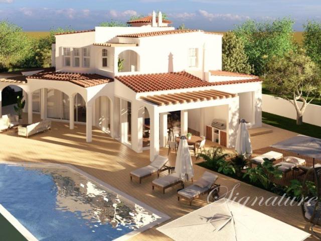 Requintada Villa renovada com 4 quartos e fachada de golfe e. 0m² Quarteira