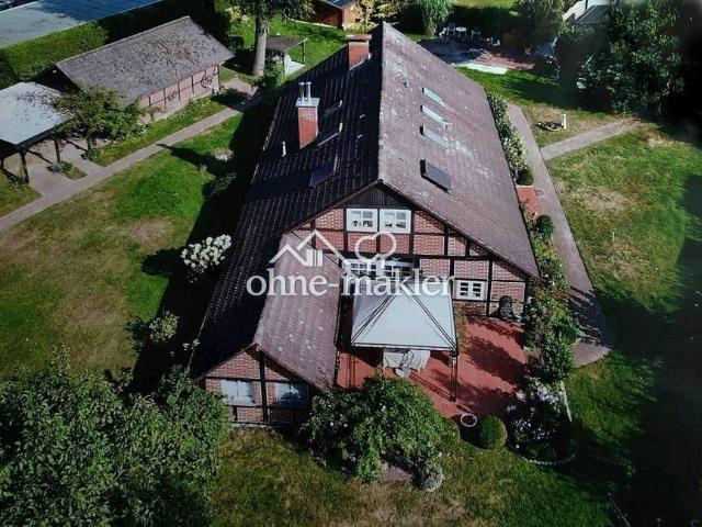 Restauriertes Fachwerkhaus im Emsland