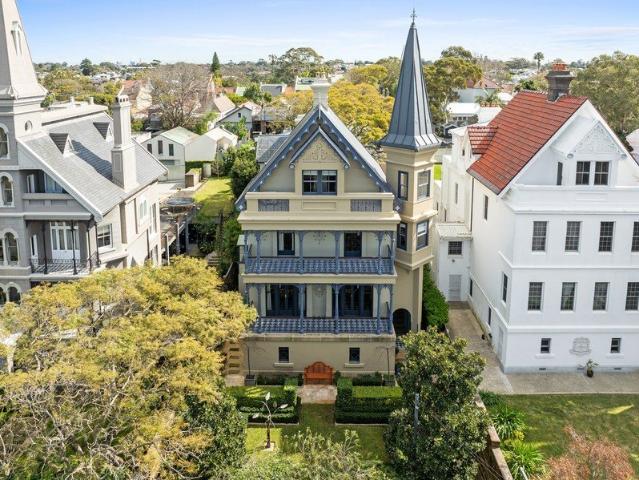 Restored Gothic Masterpiece in Annandale's Historic 'Witches' Houses'