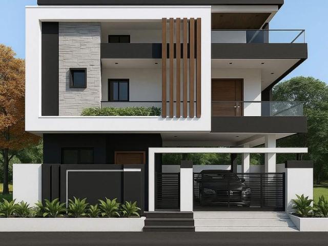 Resale | 3.5 BHK + Pooja Room,Study Room,Extra Room,Store Room 1500 Sq.Ft. Villa in Aratt Amora Park View