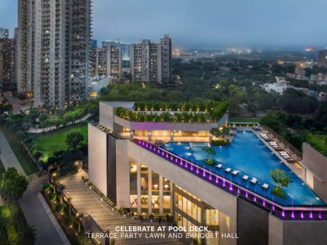Resale | 3.5 BHK + Pooja Room,Servant Room 2282 Sq.Ft. Apartment in Puri Diplomatic Residences