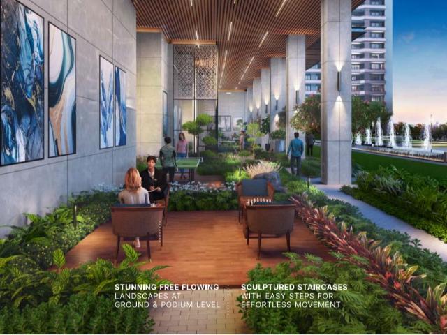 Resale | 3.5 BHK + Pooja Room,Servant Room 2282 Sq.Ft. Apartment in Puri Diplomatic Residences