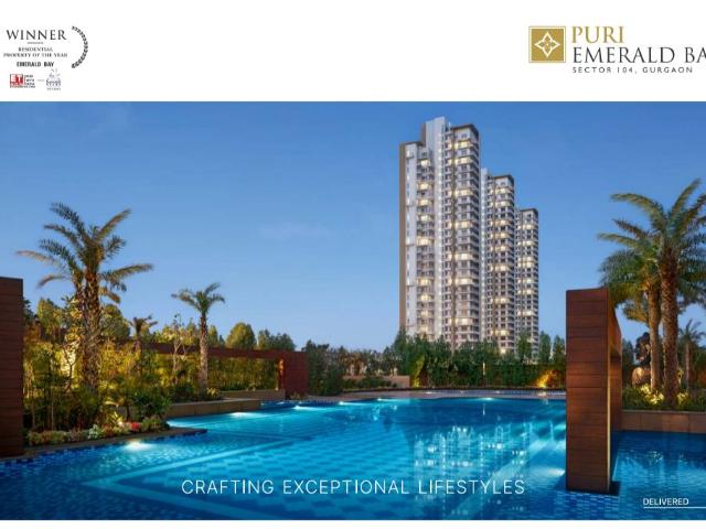 Resale | 3.5 BHK + Pooja Room,Servant Room,Study Room 2380 Sq.Ft. Apartment in Puri Diplomatic Residences