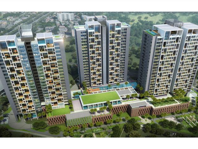 Resale | 3.5 BHK + Servant Room,Extra Room 2260 Sq.Ft. Penthouse in Goel Ganga Platino