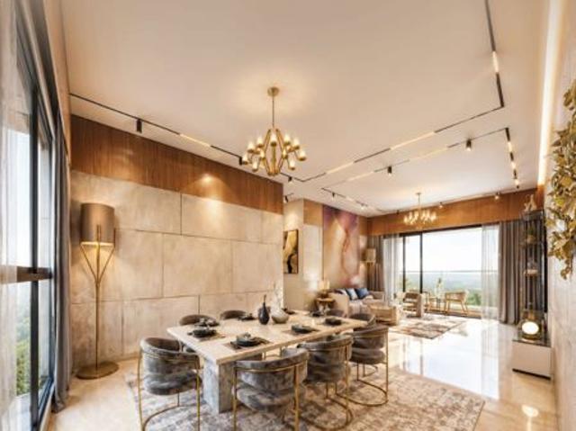 Resale | 3 BHK + 1050 Sq.Ft. Apartment in Raymond The Address