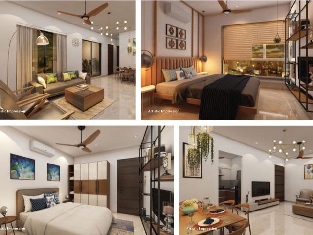 Resale | 3 BHK + 1063 Sq.Ft. Apartment in Pride Purple Park Titan