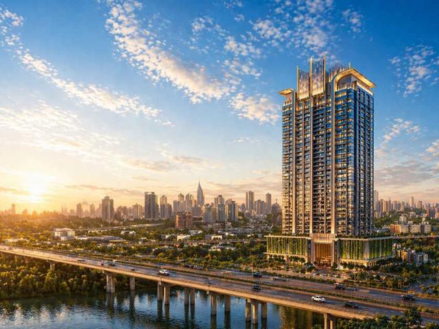 Resale | 3 BHK 1158 Sq.Ft. Apartment in Lodha Aureus