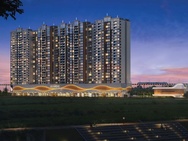 Resale | 3 BHK + 1294 Sq.Ft. Apartment in Vertex Dream Velmore