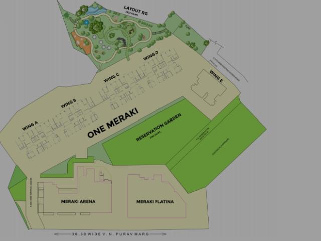 Resale | 3 BHK 1235 Sq.Ft. Apartment in One Meraki