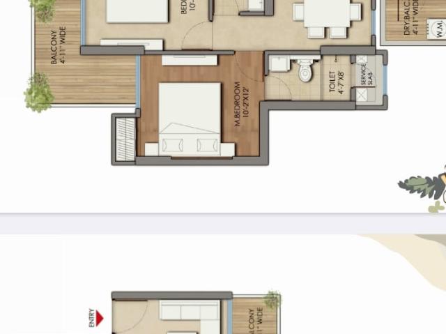 Resale | 3 BHK 1414 Sq.Ft. Apartment in Prateek Grand Begonia