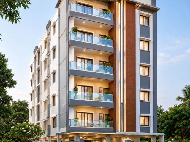 Resale | 3 BHK + 1559 Sq.Ft. Apartment in HM Indigo Enclave