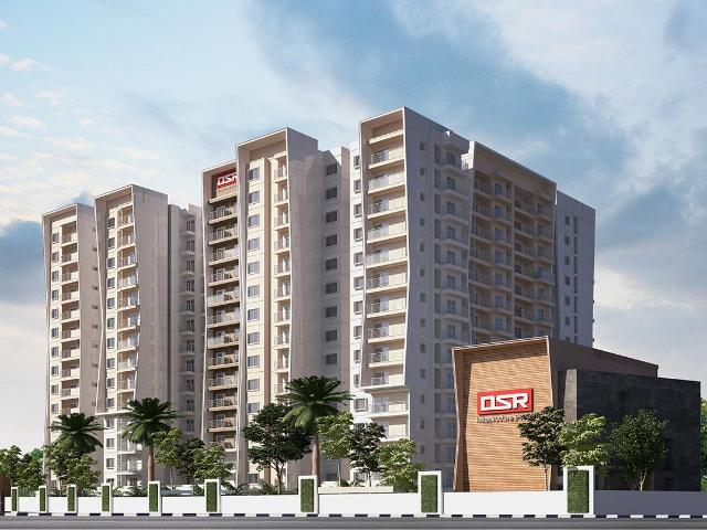 Resale | 3 BHK 1500 Sq.Ft. Apartment in DSR The Courtyard