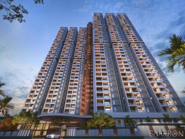 Resale | 3 BHK + 1500 Sq.Ft. Apartment in Trishala Saffron 360