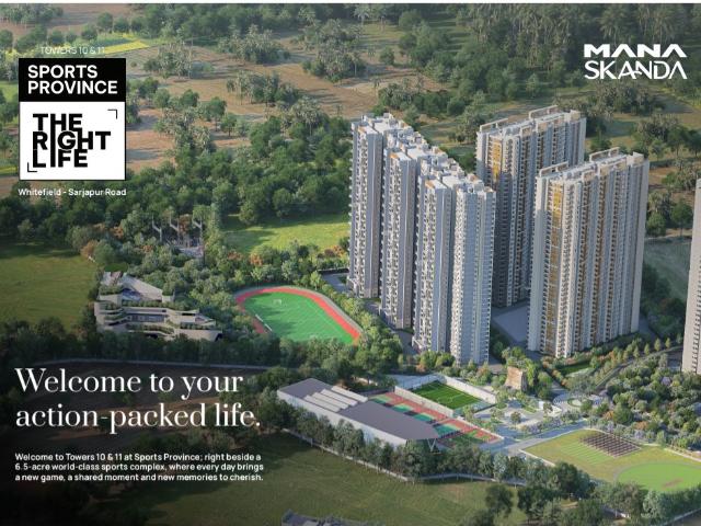 Resale | 3 BHK 1661 Sq.Ft. Apartment in Mana The Right Life