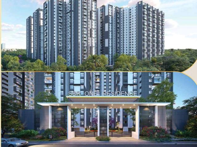Resale | 3 BHK 1624 Sq.Ft. Apartment in SBR One Residence