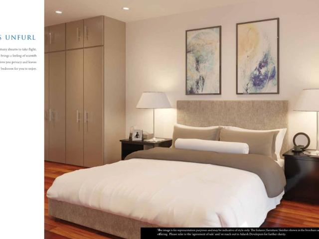 Resale | 3 BHK 1630 Sq.Ft. Apartment in Adarsh Palm Retreat Mayberry