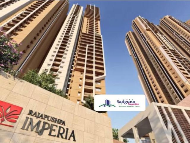 Resale | 3 BHK 1720 Sq.Ft. Apartment in Rajapushpa Imperia