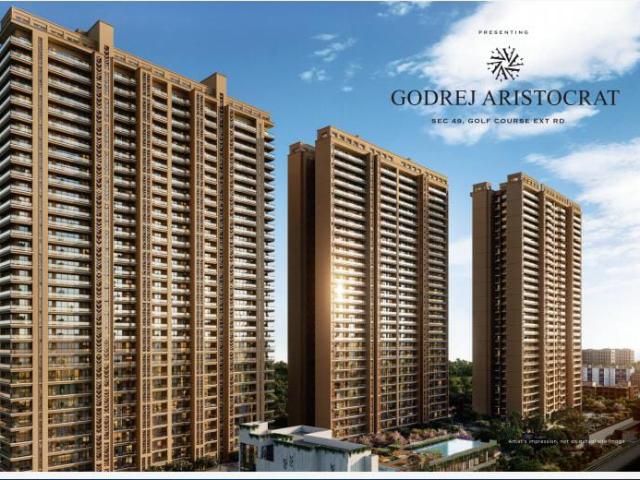 Resale | 3 BHK 1893 Sq.Ft. Apartment in Godrej Aristocrat
