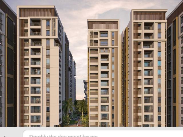 Resale | 3 BHK 1800 Sq.Ft. Apartment in Prosperiti Ekam
