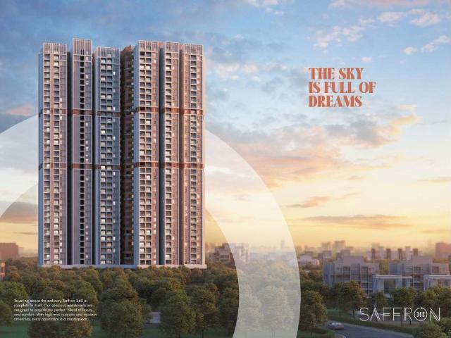 Resale | 3 BHK + 1800 Sq.Ft. Apartment in Trishala Saffron 360