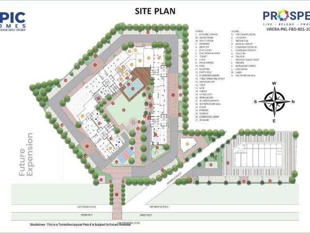 Resale | 3 BHK 1805 Sq.Ft. Apartment in Prosper Epic Homes