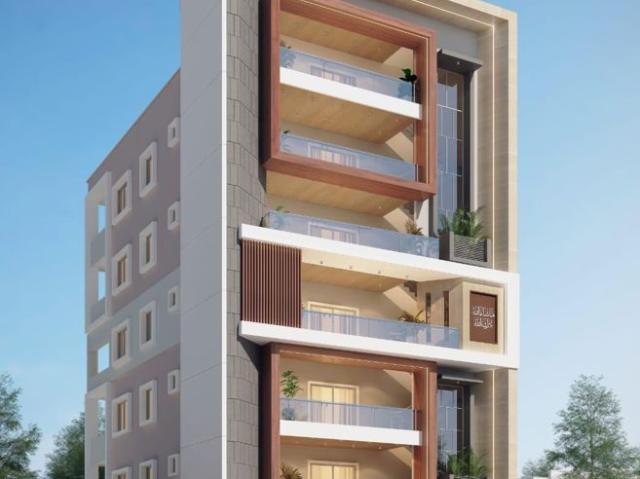 Resale | 3 BHK 1816 Sq.Ft. Apartment in AJ Residency Lakdikapul
