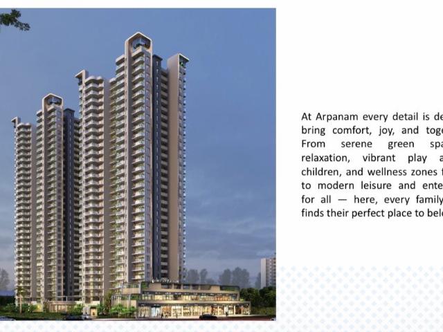 Resale | 3 BHK 1900 Sq.Ft. Apartment in Adore Arpanam