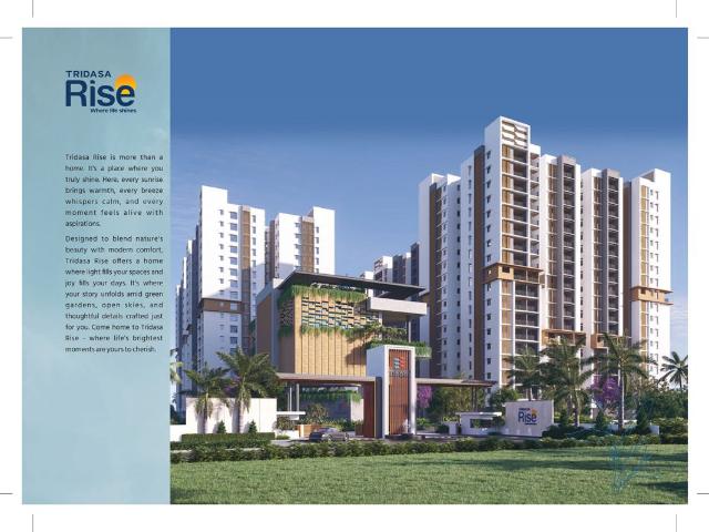 Resale | 3 BHK + 1938 Sq.Ft. Apartment in Tridasa Rise