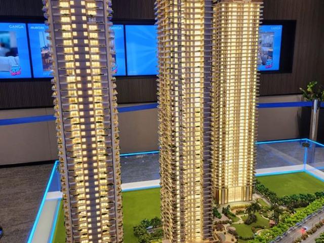 Resale | 3 BHK 2051 Sq.Ft. Apartment in Ganga Anantam