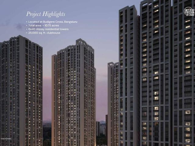 Resale | 3 BHK 2013 Sq.Ft. Apartment in Brigade Belvedere