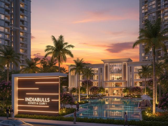 Resale | 3 BHK 2464 Sq.Ft. Apartment in Indiabulls Estate And Club