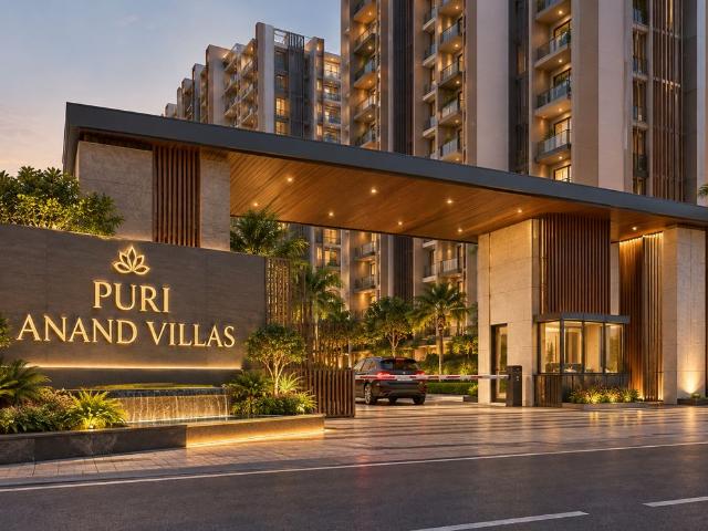 Resale | 3 BHK 2430 Sq.Ft. Apartment in Puri Anand Villas Phase II