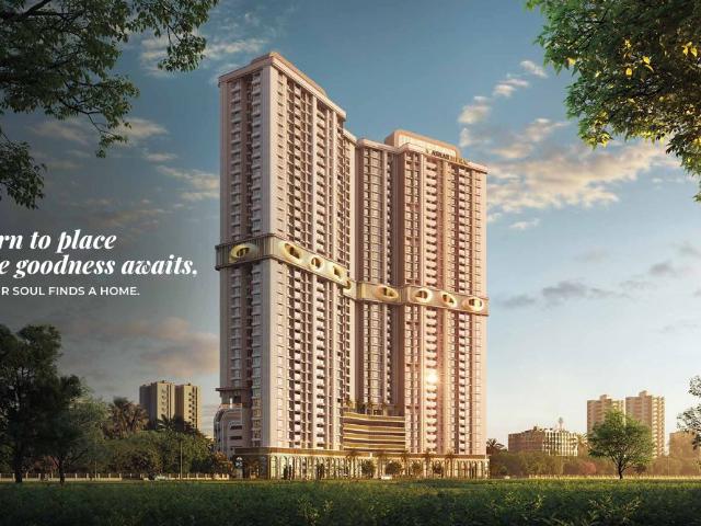 Resale | 3 BHK 830 Sq.Ft. Apartment in Ashar Merac