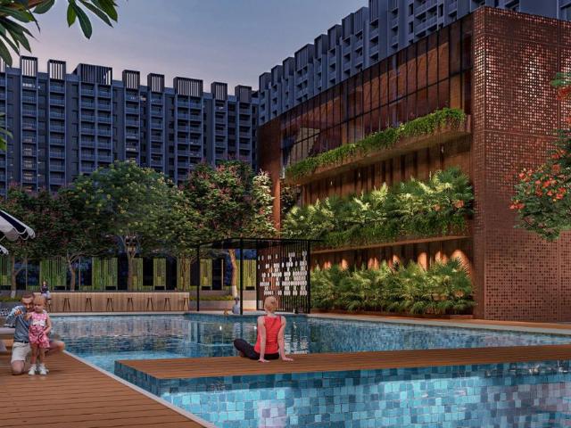 Resale | 3 BHK 894 Sq.Ft. Apartment in Kohinoor Central Park