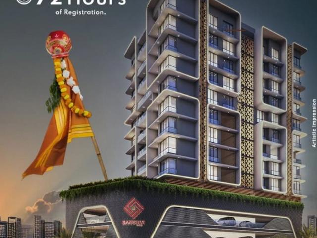 Resale | 3 BHK 995 Sq.Ft. Apartment in Sanghvi Tirth