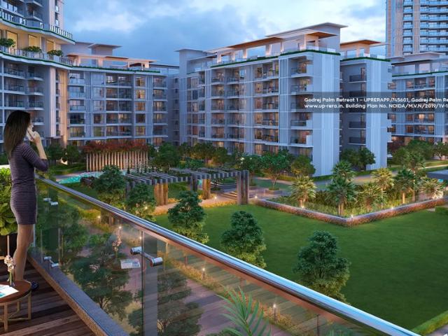 Resale | 3 BHK + Basement 1947 Sq.Ft. Apartment in Godrej Palm Retreat