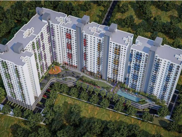 Resale | 3 BHK + Extra Room 1071 Sq.Ft. Apartment in Kohinoor Famville